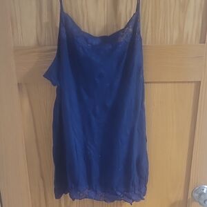 Maurices Navy Lace Accent Dress